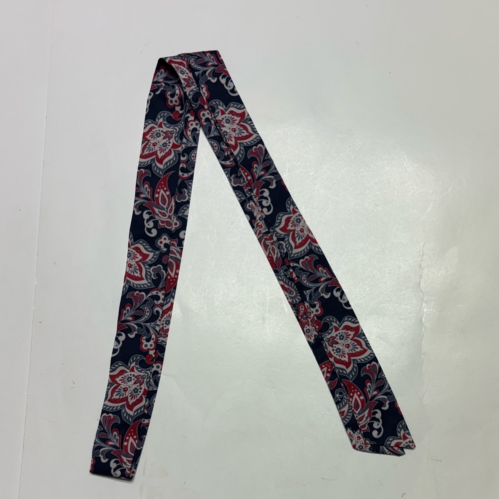 Paisley pattern bag twilly scarf